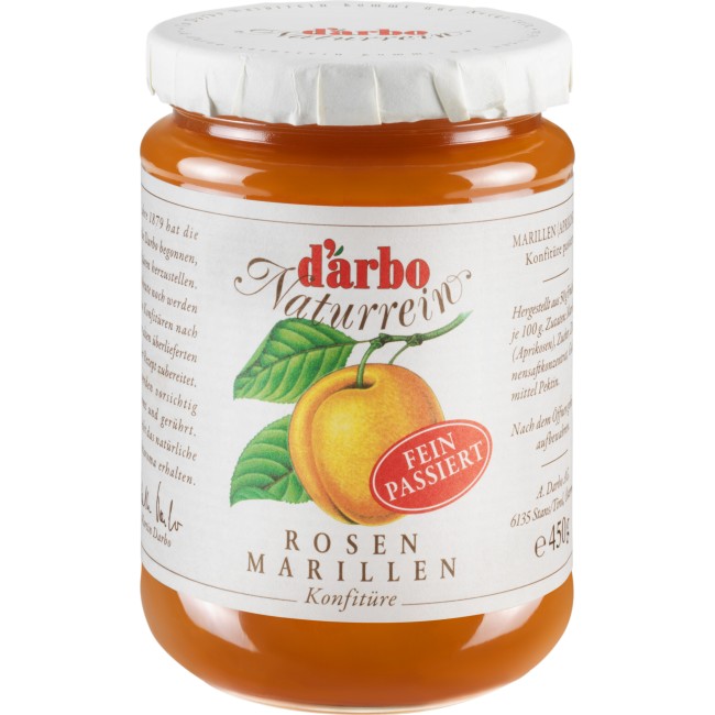 Darbo Natural Apricot Seedless Jam 450g