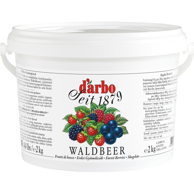 Darbo Natural Wild Berry Jam 2kg