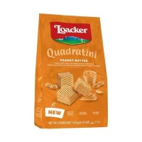 Loacker Quadratini Peanut Butter 125 г