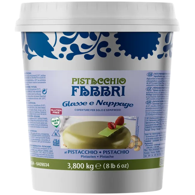 Glasse e Nappage Pistacchio 3.8 kg